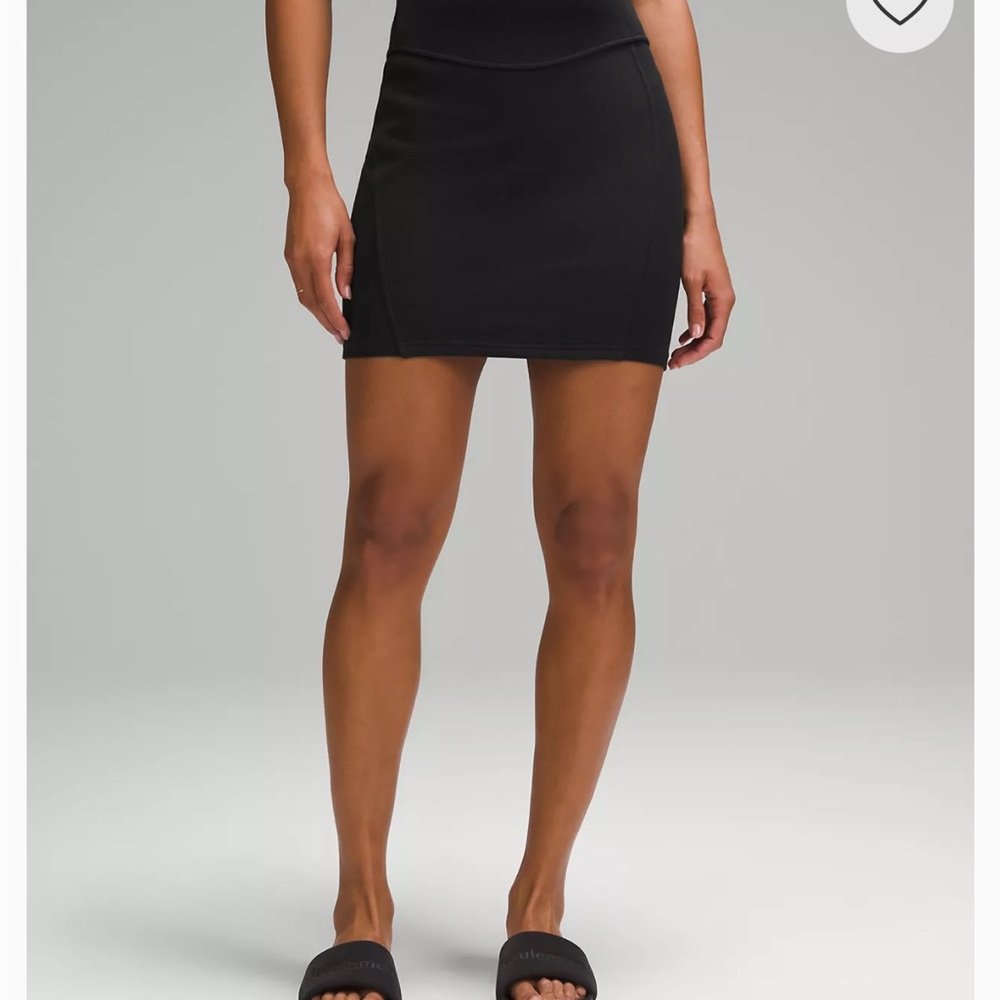 Lululemon Scuba High-Rise Mini Skirt